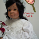 Doll That Looks Like Your Child Dressed in White Lace