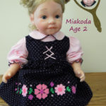 Dolls That Look Like Your Child Wearing Polka Dot Jumper