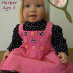 Doll that Looks Like Your Child wearing pink jumper