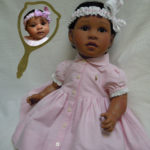 Doll That Looks Like Your Child wearing pink shirtdress