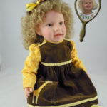 Photo Doll Wearing With Curly Hair