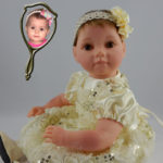 Doll That Looks Like Your Child Wearing Ivory Dress