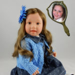 Doll That Looks Like Your Child Dressed in Blue