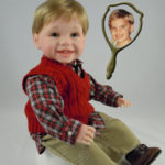 Doll That Looks Like Your Child Boy in Red Vest