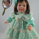 Doll That Looks Like Your Child Dressed in Mint Lace