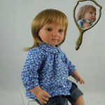 Doll That Looks Like Your Child Dressed in Floral Top