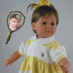 Dolls That Look Like Your Child Dressed in Yellow Striped Polo