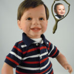 Doll That Looks Like Your Child Boy in Striped Shirt