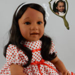 Dolls that Look Like Your Child Wearing Polka Dot Dress