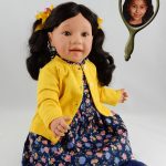 Doll that looks like your child with long pony tails