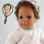 Doll that looks like your child created for six-month old Khloe