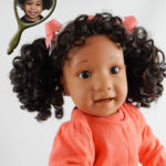 Chloe's photo was the inspiration for a doll that looks like your child