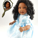 A photo of Miangelisse was the inspiration for this doll that looks like your child