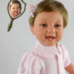 Doll that Looks Like Your Child Created for 9-month old Paige